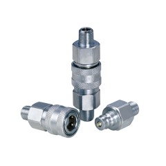 LSQ-S3 Open and closed Hydraulic Quick Connector (Carbon steel)